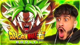 MY FIRST TIME WATCHING Dragon Ball Super Broly Movie [upl. by Jarek]