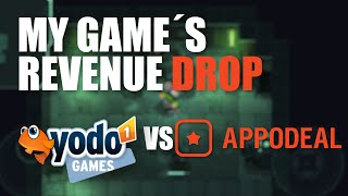 My game´s revenue drop  Yodo1 vs Appodeal comparison [upl. by Debbra]