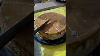 Flan napolitano casero de cajeta pastel viral parati trend streetfood foryou cake foodie [upl. by Tnert]