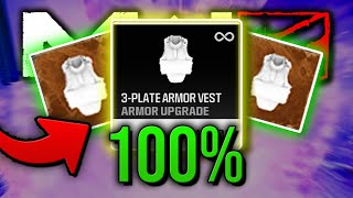 The EASIEST Way To Get A 3Plate Armor Vest EVERY TIME In MW3 Zombies [upl. by Atteuqaj]