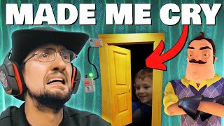 Hello Neighbor Made me Cry 😢 Roblox Beta Act 2 FGTeeV Nostalgia [upl. by Cahilly]