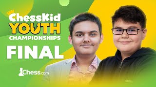 FINAL GM Mishra GMElects Yagiz Andy amp Ivan Wholl Win U16 ChessKid Youth Championship 2024 [upl. by Murray445]