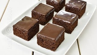 Negrese glazurate  Glazed Brownies CC Eng Sub  JamilaCuisine [upl. by Garnes]