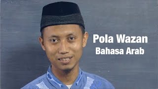 Belajar Bahasa Arab Ilmu Shorof Pola Wazan Bahasa Arab seri 013 [upl. by Atinnor]