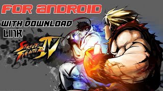 STREET FIGHTER 4 IN HD APKOBB FOR ANDROID IN HIND [upl. by Aittam]