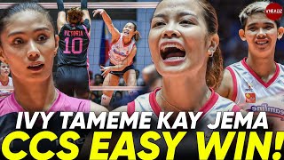 LACSINA SILENT MODE kay JEMA CREAMLINE 1 Agad sa StandingsNILAMPASO ang AKARI TOTS WALANG KUPAS [upl. by Omura]