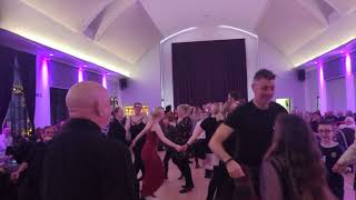 Cochrane Hall Alva hogmanay 2023 Delaneys Ceilidh Band [upl. by Kilk211]