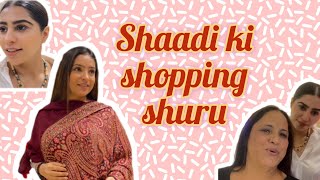 Shaadi ki shppoing shuru😬😬♥️♥️  priabeniwal7553 PallviGaba [upl. by Haily]