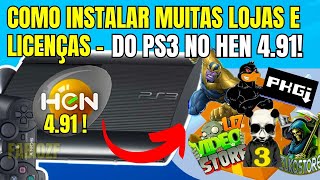 COMO INSTALAR LOJAS ATUALIZADAS NO PLAYSTATION 3  2024 [upl. by Eecyal]