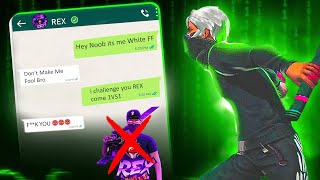 WHITE FF PRANK WITH REX  4FLAG GAMER  BIGGEST PRANK EVER‼️🤣 [upl. by Yraeg261]