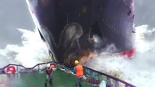 Biggest Ship Collisions and Mistakes Caught On Camera [upl. by Ytram755]