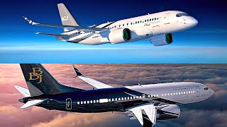 Airbus and Boeing Mega Private Jets  FULL COMPARISON [upl. by Daht26]