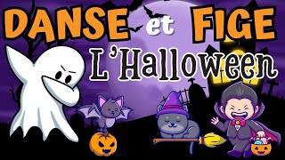 Pause Active APQ Danse et Fige LHalloween  Brain Break DPA Halloween Freeze Dance [upl. by Wasson]