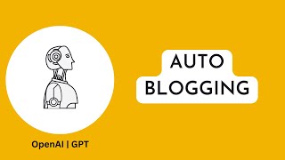 Auto blogging [upl. by Idieh]