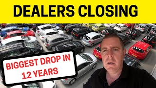 USED CAR SALES START TO COLLAPSE [upl. by Ennaeirb739]