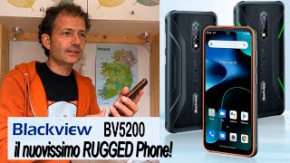 BLACKVIEW BV5200 📱 il nuovissimo e indistruttibile Smartphone RUGGED per vanlifers e campeggiatori [upl. by Loring]