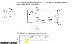 52 Connecting Voltmeters and Ammeters [upl. by Killam]