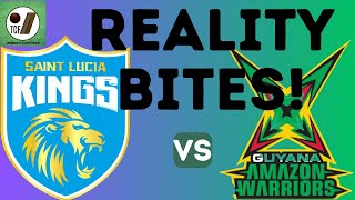 CPL Live Cricket Match Today Qualifier 1 Guyana Amazon Warriors vs St Lucia Kings Live WatchAlong [upl. by Weibel574]