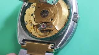 SWISS REPAIR JAM RADO ORIGINAL SWISS MOVEMENT ETA 28362 OVERHAUL SOLVED [upl. by Ayokal]