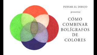 TUTORIAL FÁCIL cómo COMBINAR bolígrafos de colores [upl. by Scheider]