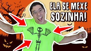 CRIEI UMA CAMISA VIVA QUE SE MEXE DE VERDADE HALLOWEEN RONI FICHER [upl. by Now]