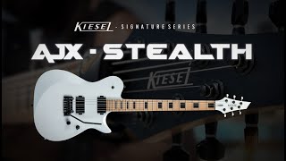 Kiesel Signature Series  The Al Joseph quotAJX Stealthquot Guitar [upl. by Peppel]