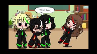 Wow wowHarry PotterDrarry13A little Pansy x HermioneMy first gacha vid [upl. by Rider]