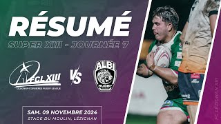 RÉSUMÉ  Super XIII  Lézignan vs Albi J7 [upl. by Reynold]