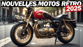 Les 7 meilleures nouvelles motos rétro de 2025 [upl. by Alilad]