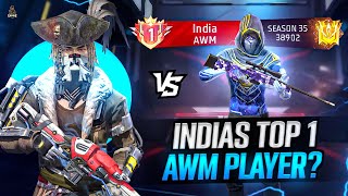 INDIAS NO1 AWM PLAYER VS AJJUBHAI BEST CS FF GAMEPLAY  GARENA FREE FIRE [upl. by Elem]