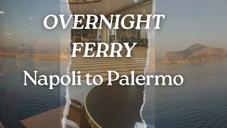 Ferry  Napoli to Palermo  Check out the Room4212 ferry terrenia palermo napoli overnight [upl. by Narod]