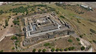 Belvoir Castle aerial Israel  כוכב הירדן צילום אויר [upl. by Terr34]