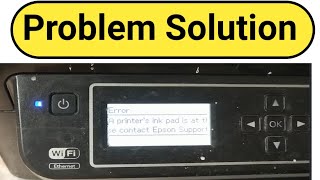 EPSON L565 RESETTING INK PADCOUNTER  A Printers ink padis at the end of its service life [upl. by Asiret]