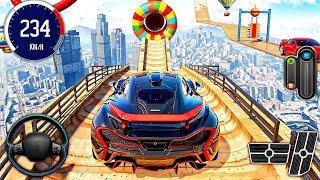 Crazy GT Car Stunt Ramp Racing  Mega Sports Car Stunt Master Simulator Android GamePlay [upl. by Varrian195]