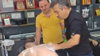 ASMR Münür Önkan BACK MASSAGE AND ARM MASSAGE BayYDEMIRBAS [upl. by Hsizan]