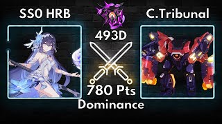 HI3 SEA EX Abyss  Nirvana 493D Dominance CTribunal 780 Pts  SS0 HRB SS1 HOS TA  3 Bunny [upl. by Oremo]