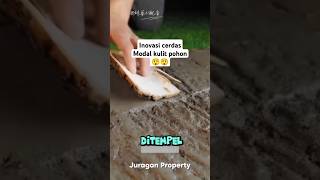 Mencetak lantai dengan kulit pohon asmr construction trending fyp fypシ゚viral fypshort short [upl. by Leban]