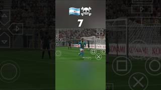 Argentina 🆚 Brazil football match  kun agearoo goal youtubeshorts footbalmatch shorts [upl. by Marelya]