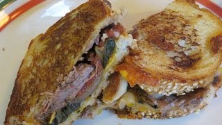 Grilled Roast Beef Sandwich  Video  199 [upl. by Taimi197]