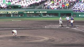 波佐見高校内野選手先制ソロホームラン 2017年選手権1回戦彦根東戦 [upl. by Akli]