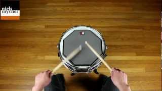 Flamacue  Drum Rudiment Lesson [upl. by Dviad80]