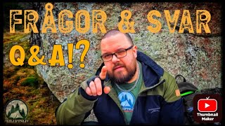 Q amp A  Frågor och svar  1000Prenumeranter 🔥 [upl. by Airitac]