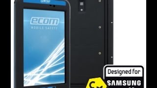 Ecom TabEx 01 Series ATEX Certified Hazardous Area Tablet Computer [upl. by Yrgoerg384]