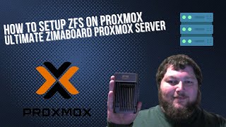 How To Setup ZFS on Proxmox  ZimaBoard Proxmox Server [upl. by Yneffit]