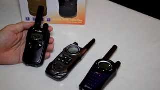 Binatone Action 1000 PMR446 Walkie Talkie Review [upl. by Newby]