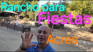 🌴🌴🌴 RANCHO para fiestas con 5 ACRES en La Cresta 🌲🌲🌲 [upl. by Boeschen]