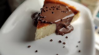 تشيز كيك في الفرن تحلية،سان سيباستيان Cheesecake Saint sebastian [upl. by Eserehs3]