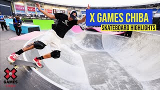 Skateboarding HIGHLIGHTS  X Games Chiba 2022 [upl. by Kurzawa]