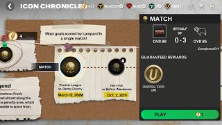 Icon Chronicles Lampard Chapter 3 Game 2 MobileGamesKH vs Derby Country [upl. by Vassaux]