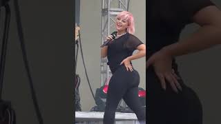 Bebe Rexha  Hey Mama LIVE on stage shorts [upl. by Dranreb]